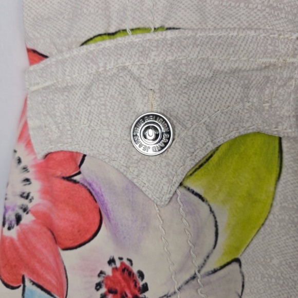 TRUE RELIGION- Mens Size 32 Swim Board Shorts Paradise Floral 10” Inseam - Picture 4 of 10